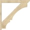 Ekena Millwork Balboa Slat Rough Sawn Outlooker, Douglas Fir, 6"W x 46"D x 46"H OUT06X46X46BOA06RDF - alternate 3